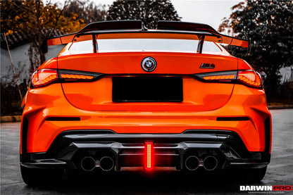 2021-UP BMW M4 G82/G83 BKSSII Style Rear Bumper - DarwinPRO Aerodynamics