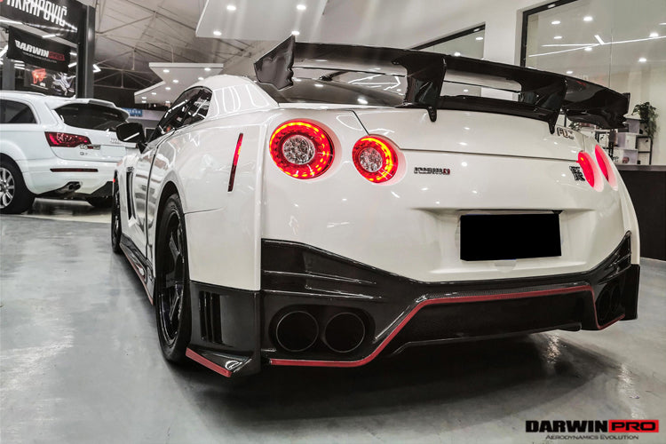 2008-2022 Nissan GTR R35 CBA/DBA/EBA NSM Style Carbon Fiber Trunk Spoiler - DarwinPRO Aerodynamics