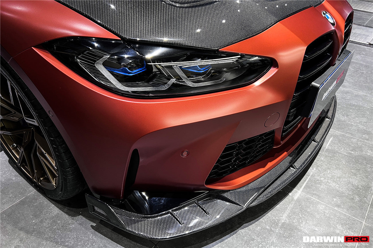 2021-UP BMW M3 G80 M4 G82/G83 BKSS Style Carbon Fiber Front Lip - DarwinPRO Aerodynamics