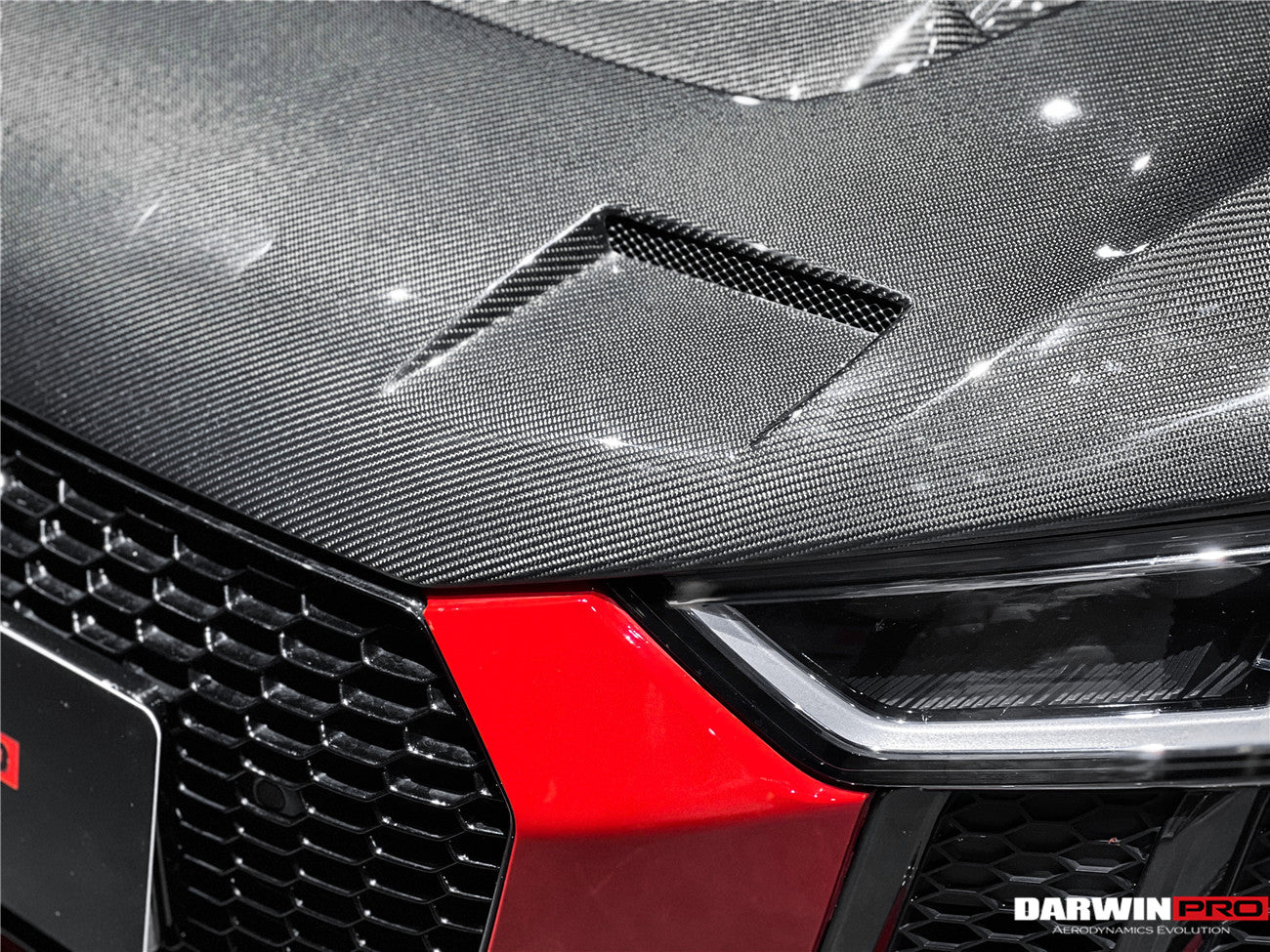 2016-2023 Audi R8 Coupe/Spyder iMP Performance Carbon Fiber Hood - DarwinPRO Aerodynamics