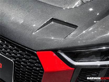 2016-2023 Audi R8 Coupe/Spyder iMP Performance Carbon Fiber Hood - DarwinPRO Aerodynamics