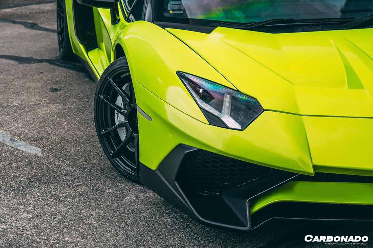 2011-2021 Lamborghini Aventador LP700 LP740 Coupe/Roadster Carbon Fiber Hood - Carbonado Aero
