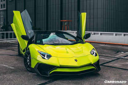2011-2021 Lamborghini Aventador LP700 LP740 Coupe & Roadster Carbon Fiber Hood - Carbonado
