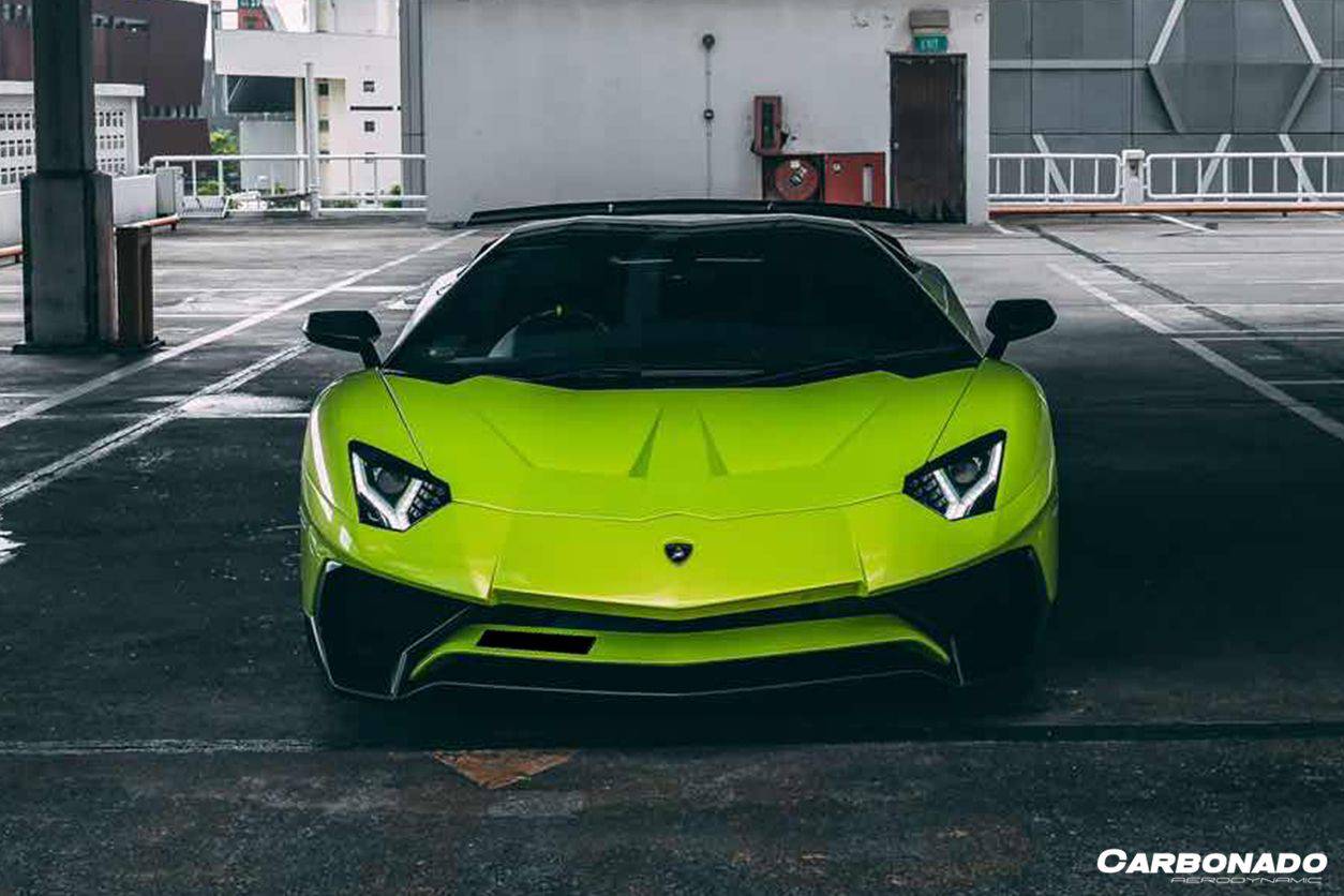 2011-2021 Lamborghini Aventador LP700 LP740 Coupe/Roadster Carbon Fiber Hood - Carbonado Aero