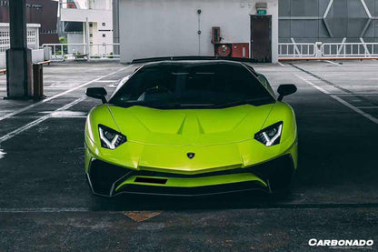 2011-2021 Lamborghini Aventador LP700 LP740 Coupe/Roadster Carbon Fiber Hood - Carbonado Aero