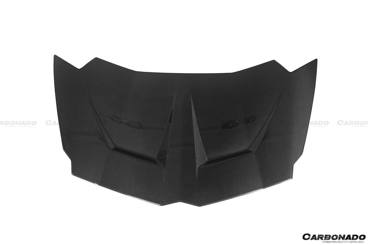 2011-2021 Lamborghini Aventador LP700 LP740 Coupe/Roadster Carbon Fiber Hood - Carbonado Aero