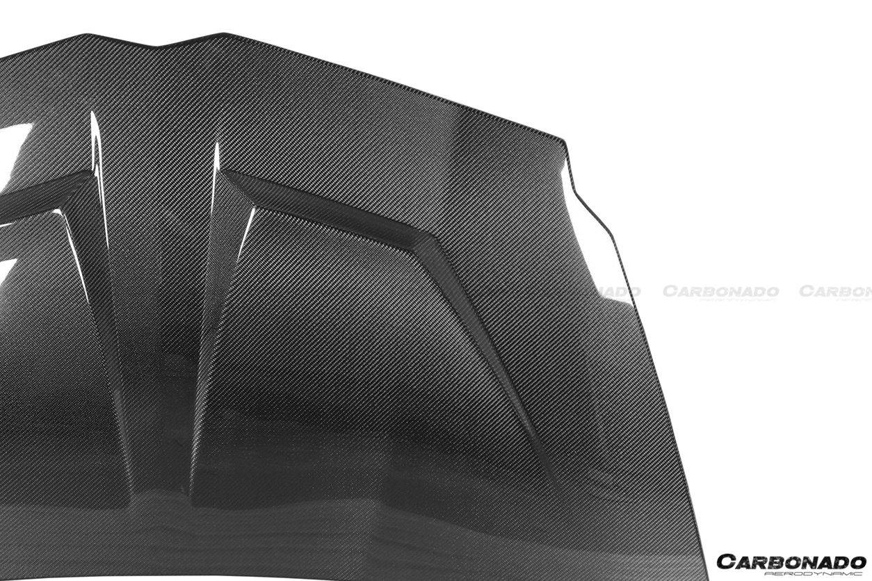 2011-2021 Lamborghini Aventador LP700 LP740 Coupe/Roadster Carbon Fiber Hood - Carbonado Aero