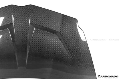 2011-2021 Lamborghini Aventador LP700 LP740 Coupe/Roadster Carbon Fiber Hood - Carbonado Aero