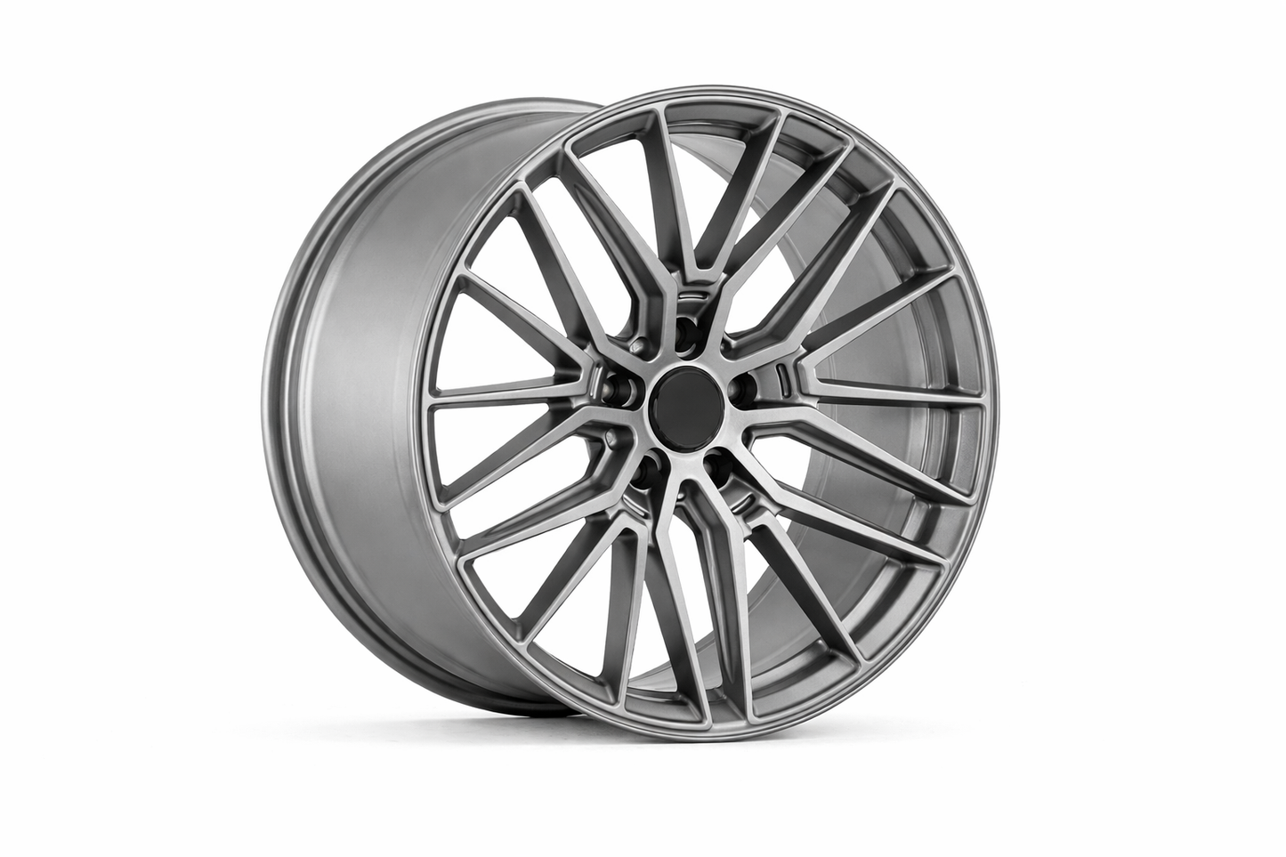E1624 Satin Gunmetal 19x8.5 ET35 5.114 – (Square Set of 4)