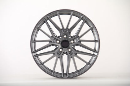 E1624 Satin Gunmetal 19x8.5 ET35 5.114 – (Square Set of 4)
