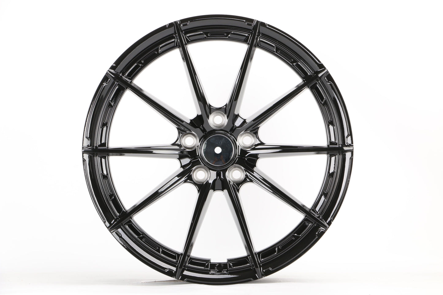 E169 Gloss Black 18x8.0 ET35 5.114 - Square Set (4 Wheels)