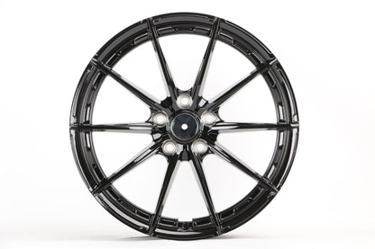 E169 Gloss Black 18x8.0 ET35 5.114 - Square Set (4 Wheels)