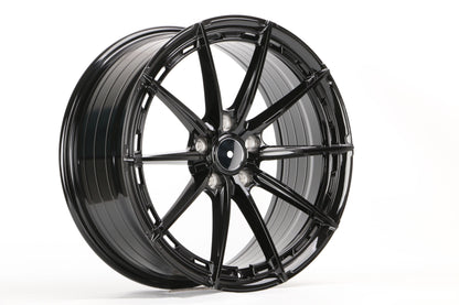 E169 Gloss Black 18x8.0 ET35 5.114 - Square Set (4 Wheels)