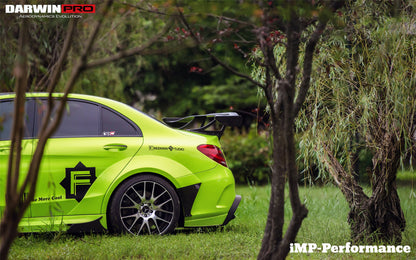 2015-2018 Mercedes Benz W205 C63/S AMG Sedan IMP Performance Partial Carbon Fiber Full Body Kit - DarwinPRO Aerodynamics