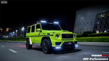 2006-2018 Mercedes Benz W463 G Class Wagon IMP Performance Front Roof Spoiler - DarwinPRO Aerodynamics