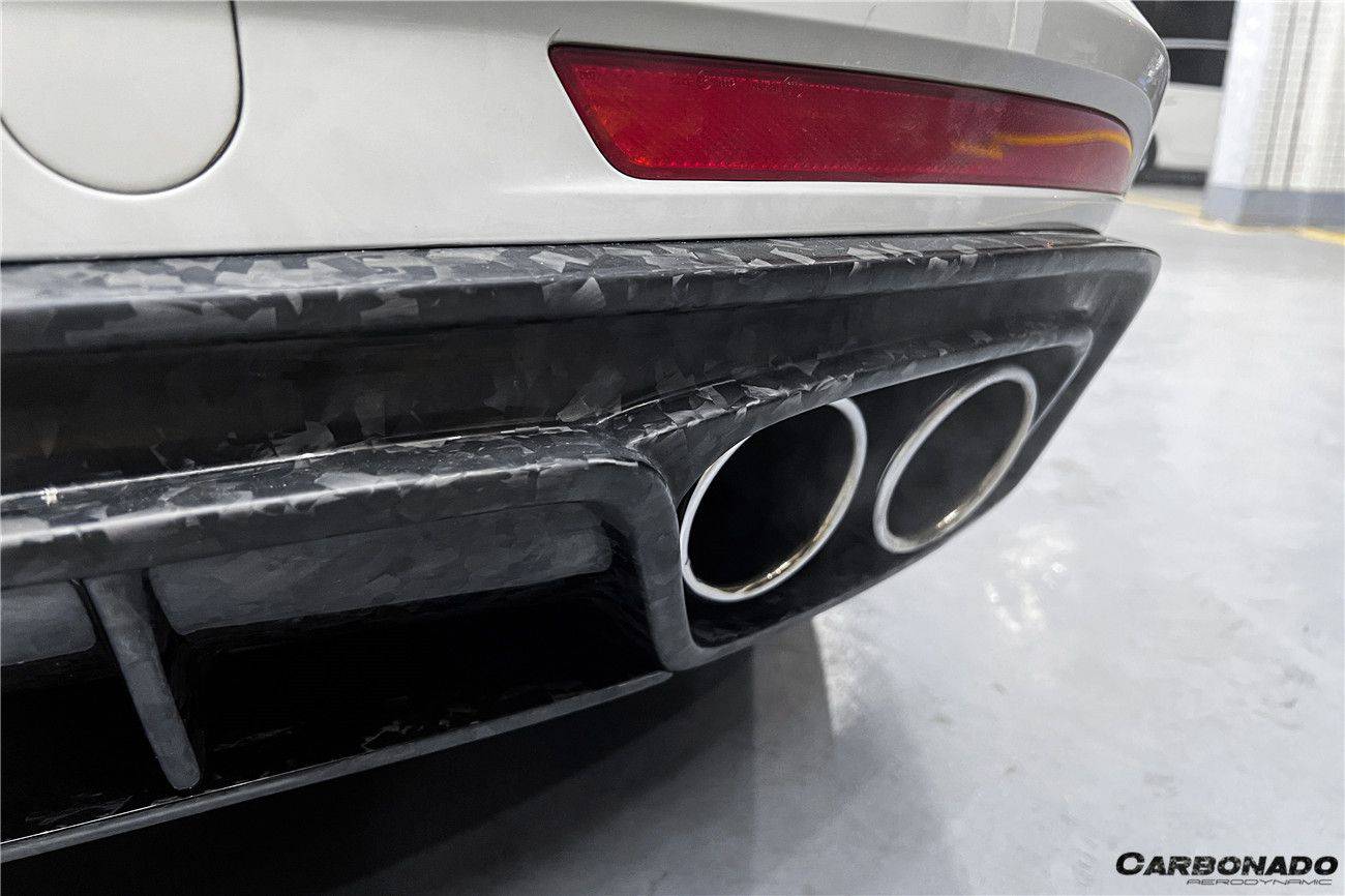 2017-2023 Porsche Panamera 971 4S/4/GTS OD Style Carbon Fiber Rear Lip - Carbonado Aero