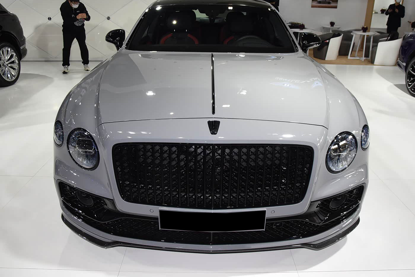 2020-2024 Bentley Flying Spur OEM Style Autoclave Carbon Fiber Front Lip