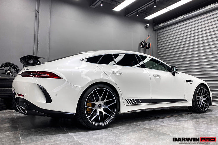 2019+ Mercedes Benz AMG GT63/S 4Door Coupe X290 Carbon Fiber Side Skirts - DarwinPRO Aerodynamics