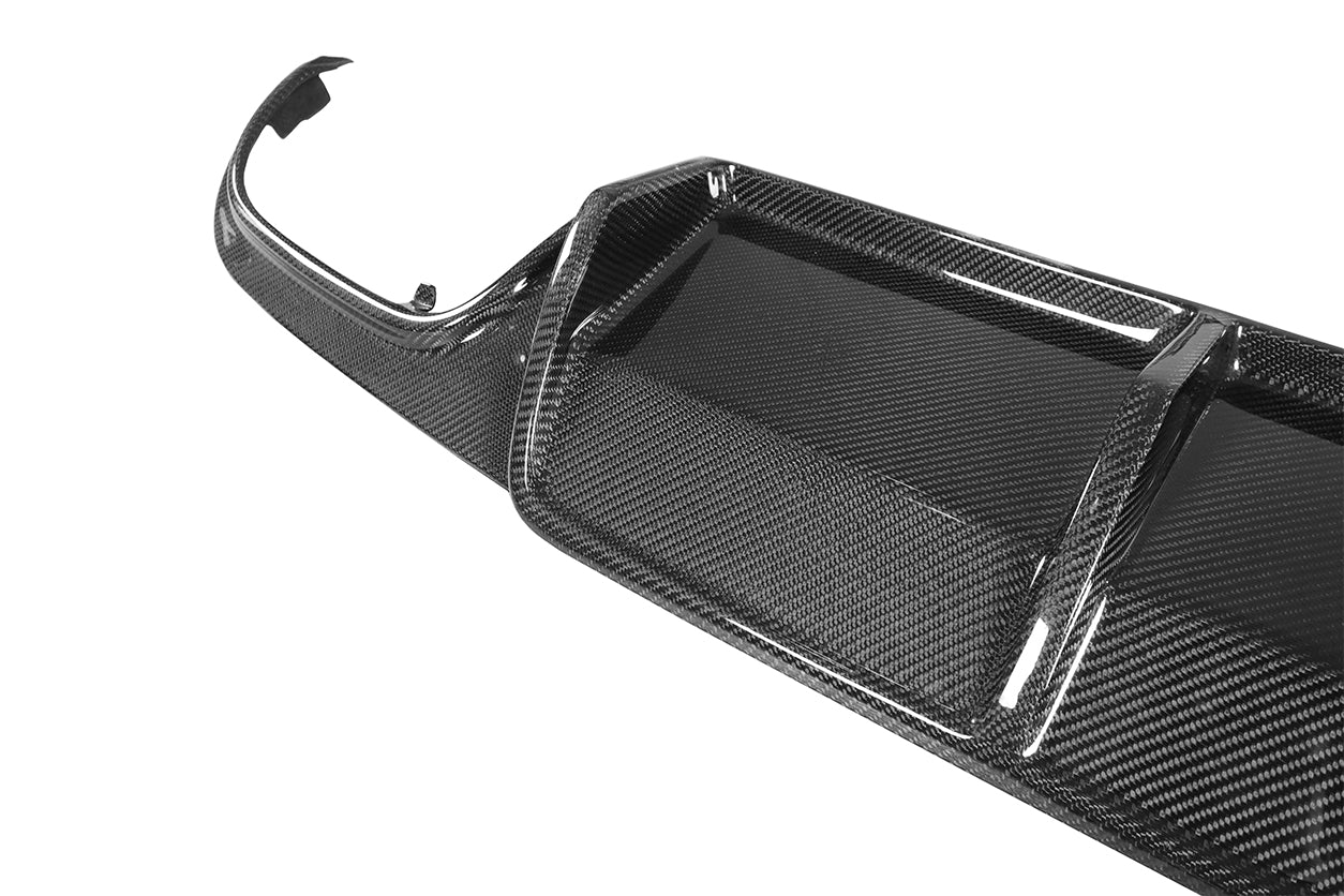2008-2011 Mercedes Benz W204 C63 AMG AK STYLE CARBON FIBER DIFFUSER - Carbonado Aero