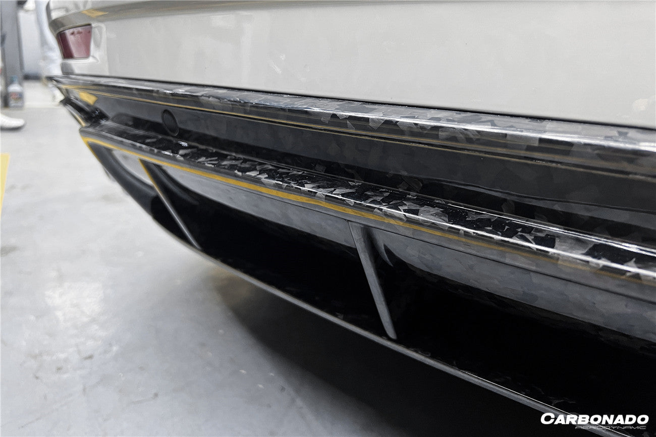 2017-2023 Porsche Panamera 971-1/971-2 OD Style Rear Lip - Carbonado