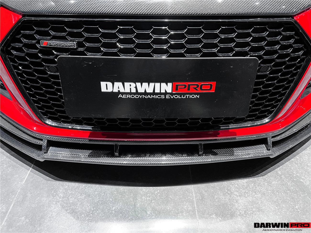 2016-2018 Audi R8 Coupe/Spyder iMP Performance Carbon Fiber Front Lip - DarwinPRO Aerodynamics
