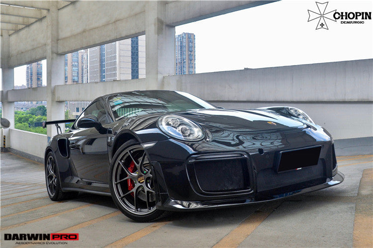 2013-2019 Porsche 991 Turbo/S GT2RS Style Carbon Fiber Quarter Panel Side Scoops - DarwinPRO Aerodynamics
