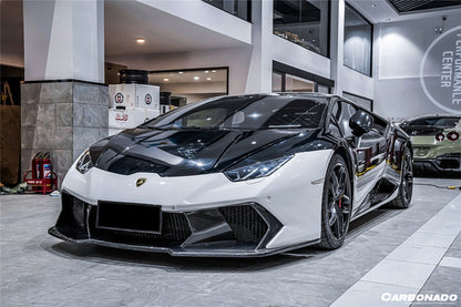 2015-2021 Lamborghini Huracan LP610/LP580/EVO VRS Style Front Bumper - Carbonado