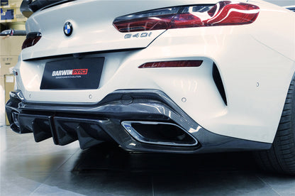 2018-2022 BMW 8 Series G14 Convertible/G15 Coupe/G16 4DR-Gran Coupe 840/850 IMP Performance Carbon Fiber Rear Diffuser - DarwinPRO Aerodynamics
