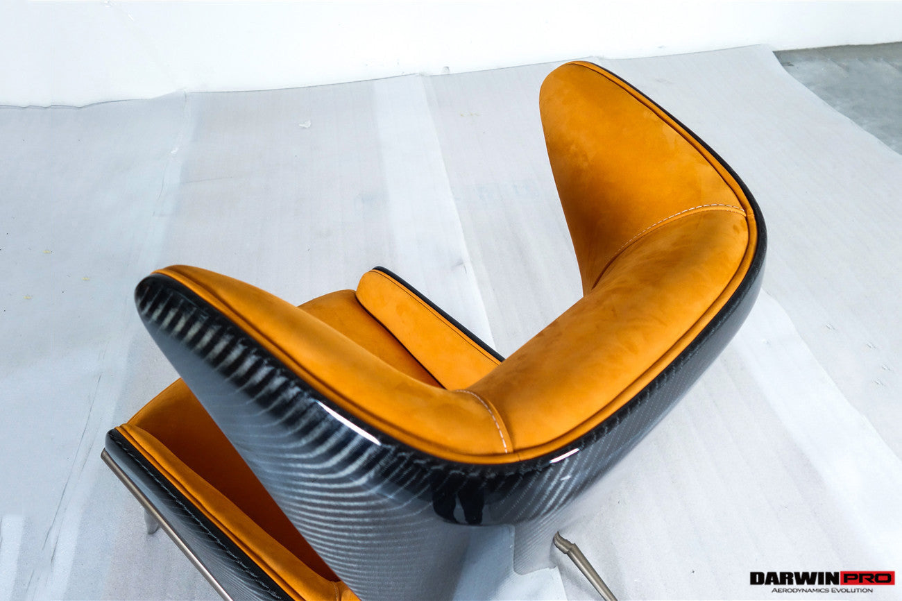 DARWINPRO CARBON FIBER SUEDE LOUNGE CHAIR - DarwinPRO Aerodynamics