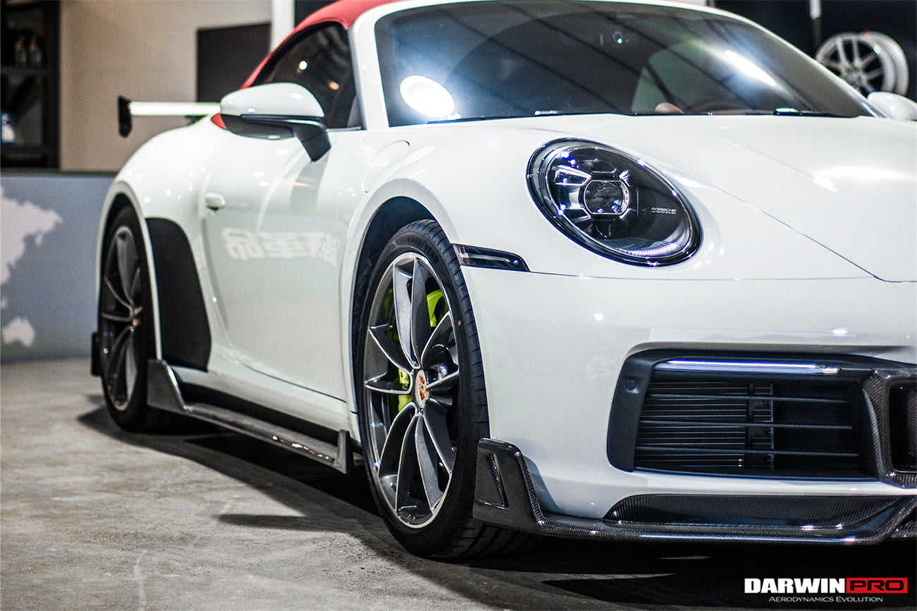 2019-2023 Porsche 911 992 Carrera S/4/4S/Targa/Cabriolet BKSS Style Side Skirts - DarwinPRO Aerodynamics
