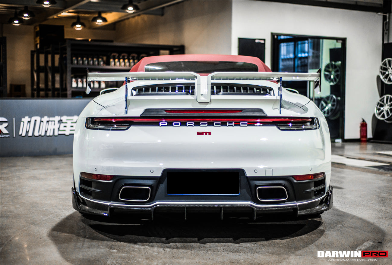 2019-2023 Porsche 911 992 Carrera S/4/4S/Targa/Cabriolet BKSS Style Rear Lip - DarwinPRO Aerodynamics