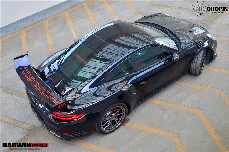 2013-2019 Porsche 991 Turbo/S GT2RS Style Carbon Fiber Quarter Panel Side Scoops - DarwinPRO Aerodynamics