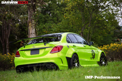 2015-2021 Mercedes Benz C-Class W205 Sedan IMP Performance Carbon Fiber Trunk Spoiler - DarwinPRO Aerodynamics
