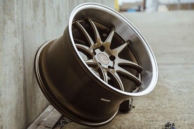 Aodhan DS02 Bronze w/Machined Lip - 18x8.5 +35 5x114.3 (Square Set of 4)