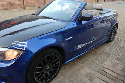 2008-2013 BMW E82 E88 1 Series 1M Style Auto Full Wide Body Kit