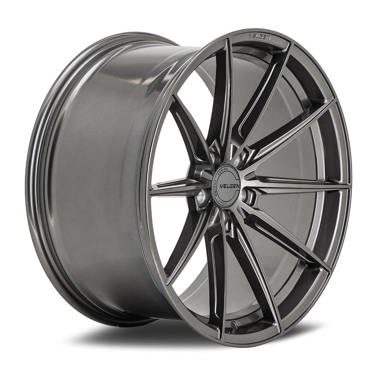 20" Velgen VF10 Gloss Gunmetal 5x114.3 ( Staggered Set ) ( Set of 4 )