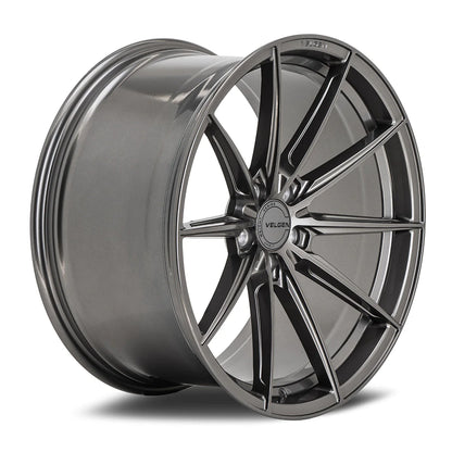 20" Velgen VF10 Gloss Gunmetal 5x114.3 ( Staggered Set ) ( Set of 4 )