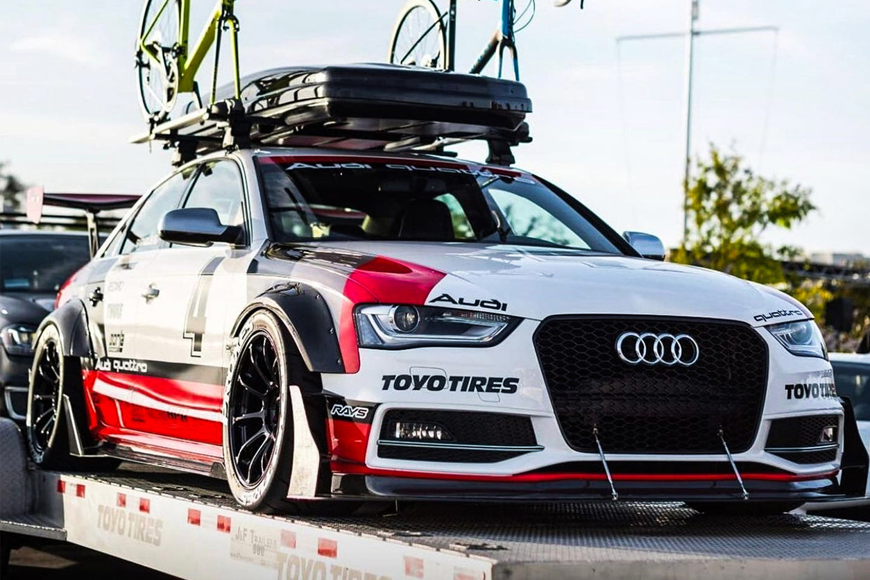 2013-2016 Audi S3/ A3 Sline Sedan BKSS Style Front Lip with Under Board - DarwinPRO Aerodynamics