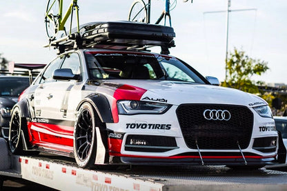 2013-2016 Audi S3/ A3 Sline Sedan BKSS Style Front Lip with Under Board - DarwinPRO Aerodynamics