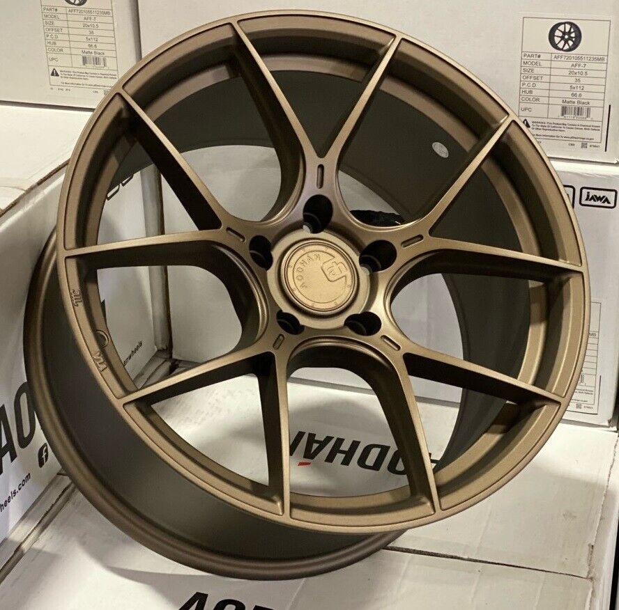 Aodhan AH-11 Matte Bronze - 18x8.5 +35 5x114.3 (Square Set of 4)