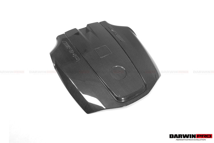 2015-2020 Mercedes Benz AMG GT/GTS Autoclave Carbon Fiber Engine Cover Replacement - DarwinPRO Aerodynamics