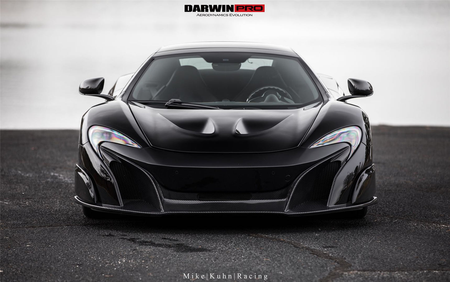 2014-2017 McLaren 650S P1 Style Carbon Fiber Hood - DarwinPRO Aerodynamics