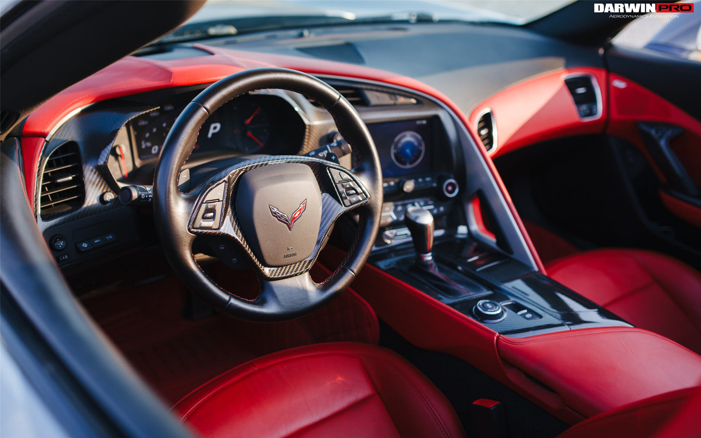 2013-2019 Corvette C7 Z06 Grandsport Carbon Fiber Dash Board (Left And Right) - DarwinPRO Aerodynamics