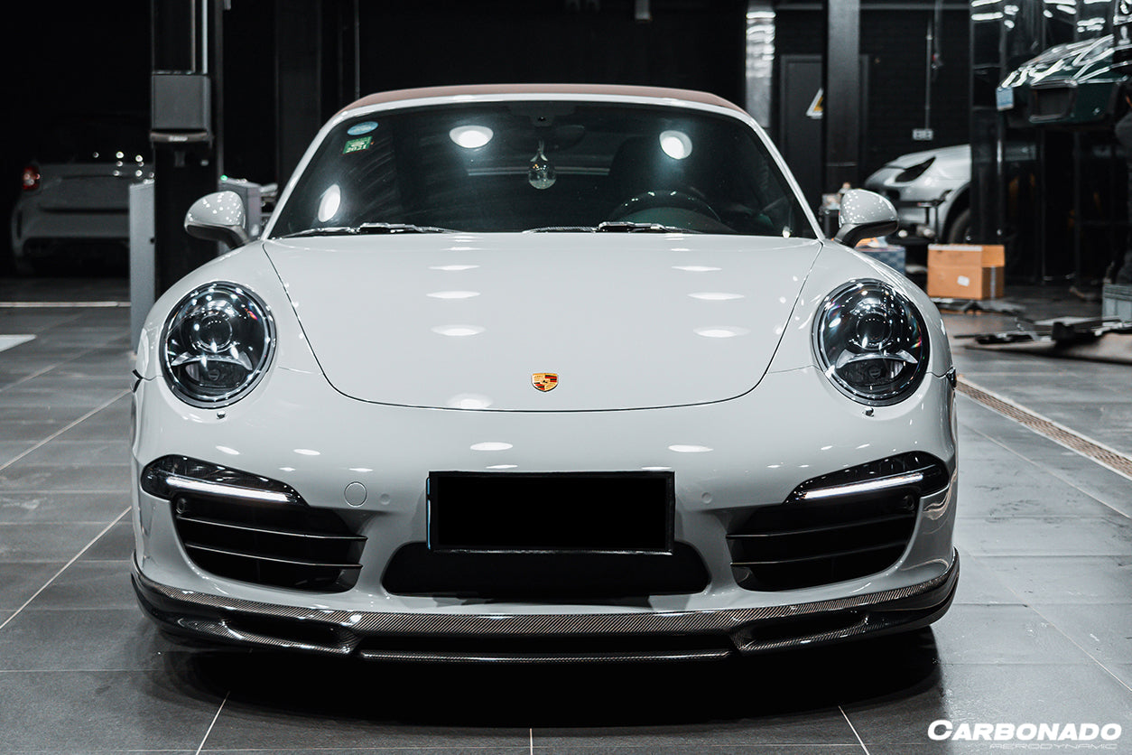 2012-2015 Porsche 911 991.1 Carrera/S/4S VRS Style Front Lip - Carbonado