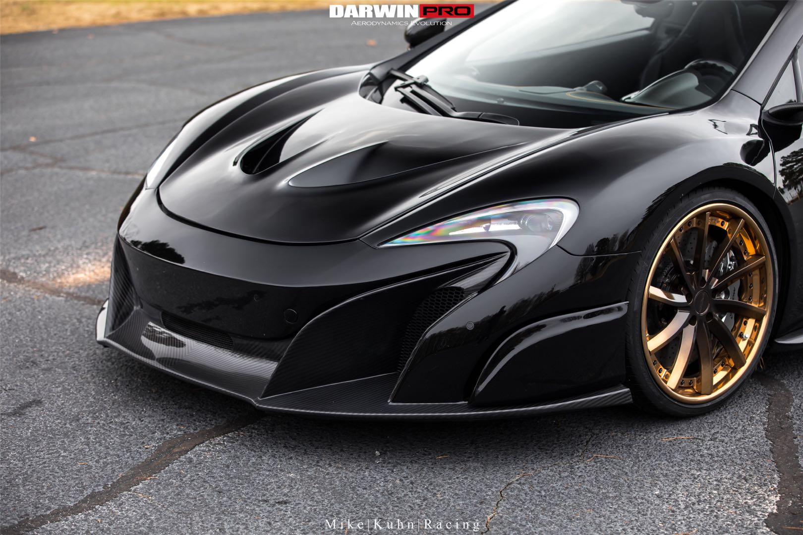 2014-2017 McLaren 650S P1 Style Carbon Fiber Hood - DarwinPRO Aerodynamics