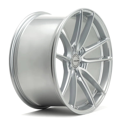 20" Velgen VF5 Gloss Silver 5x114.3 ( Staggered Set ) ( Set of 4 )