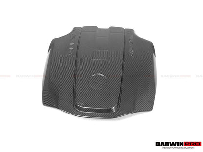 2015-2020 Mercedes Benz AMG GT/GTS Autoclave Carbon Fiber Engine Cover Replacement - DarwinPRO Aerodynamics