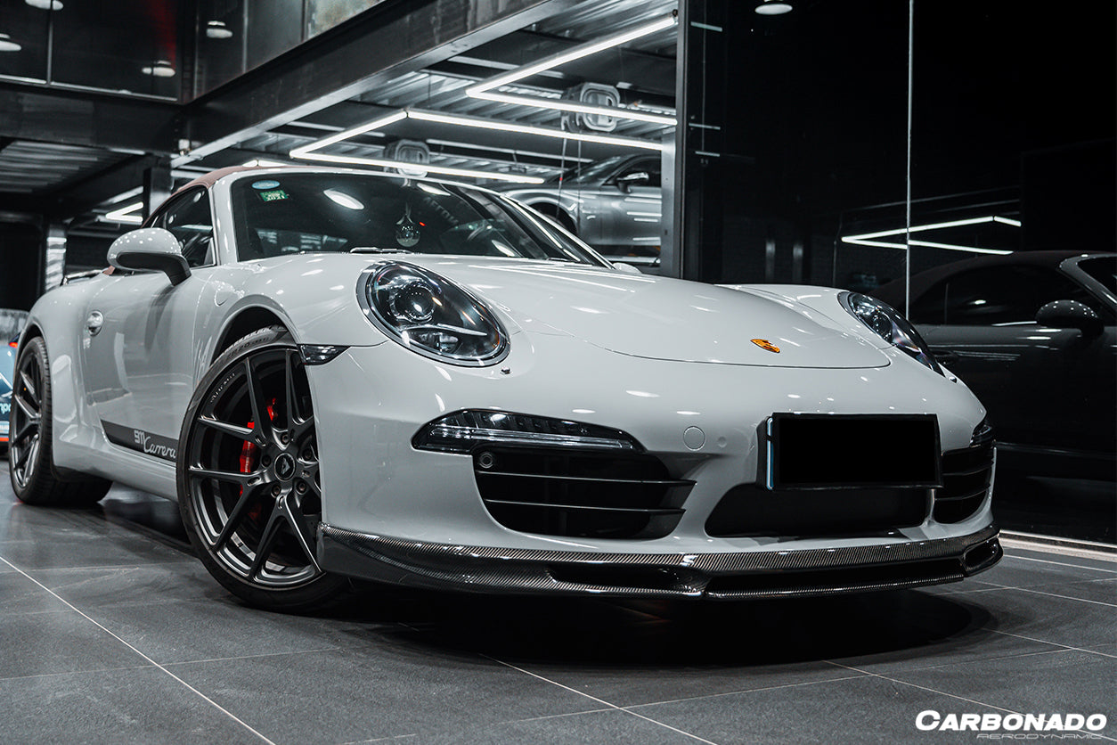 2012-2015 Porsche 911 991.1 Carrera/S/4S VRS Style Front Lip - Carbonado