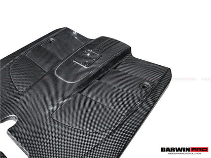 2012-2017 Ferrari F12 Berlinetta Dry Carbon Fiber Engine Cover - DarwinPRO Aerodynamics