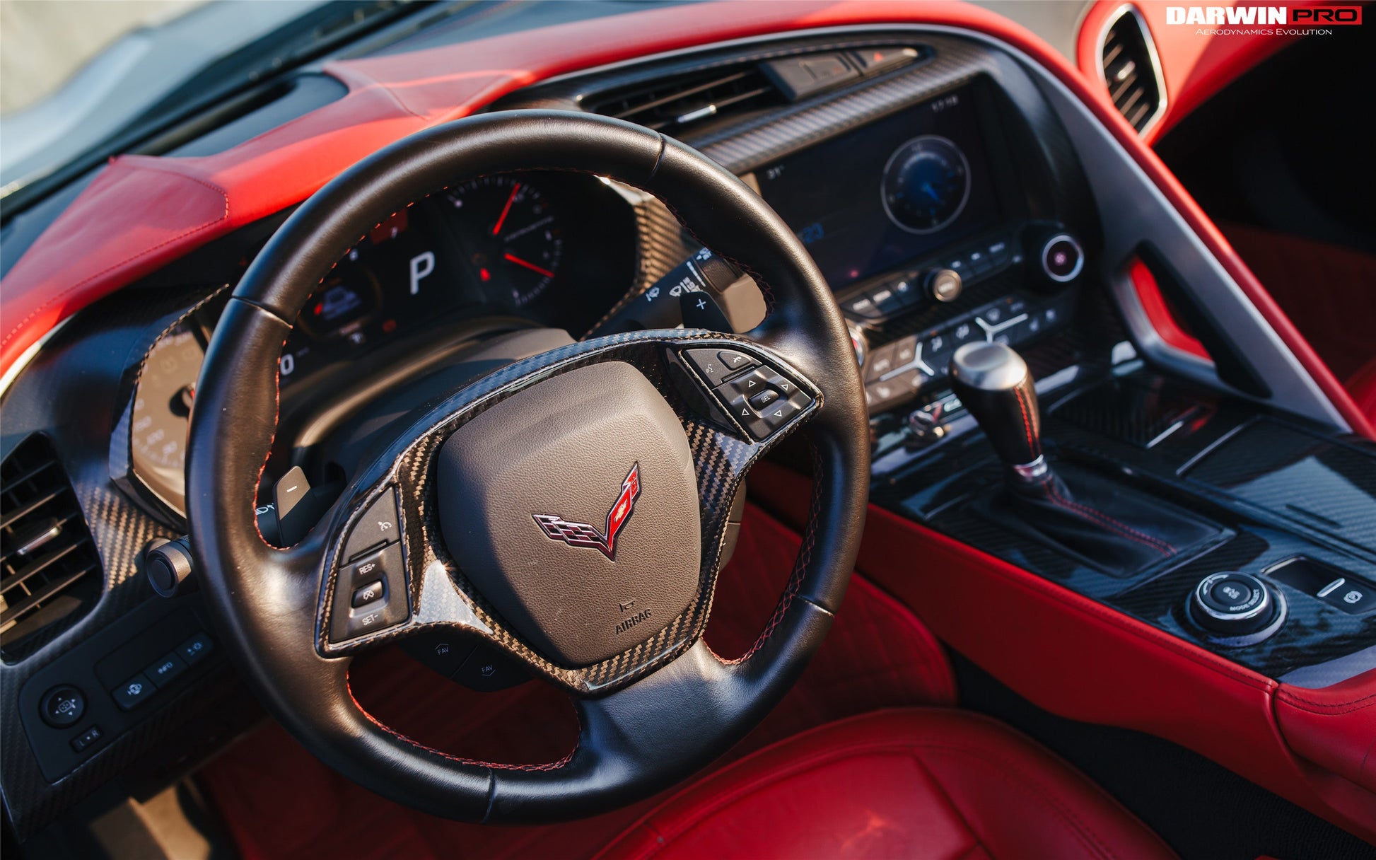 2013-2019 Corvette C7 Z06 Grandsport Carbon Fiber Dash Board (Left And Right) - DarwinPRO Aerodynamics